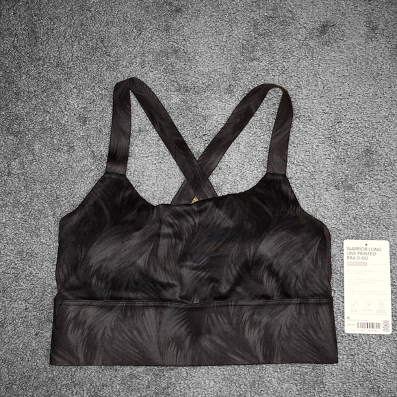 (NWT) Athleta Warrior Longline Printed Bra - Picture 6 of 6